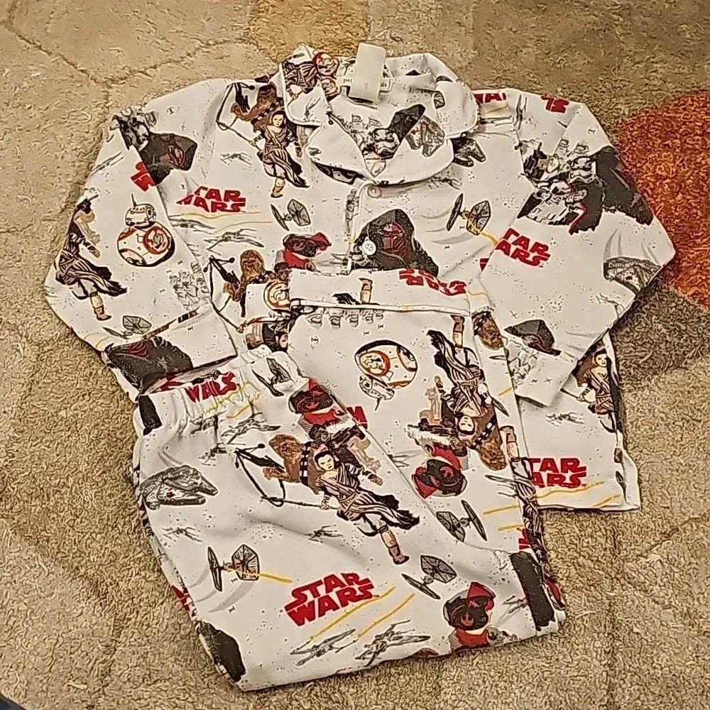 Pottery Barn Kids 2 pc Star Wars Pajamas